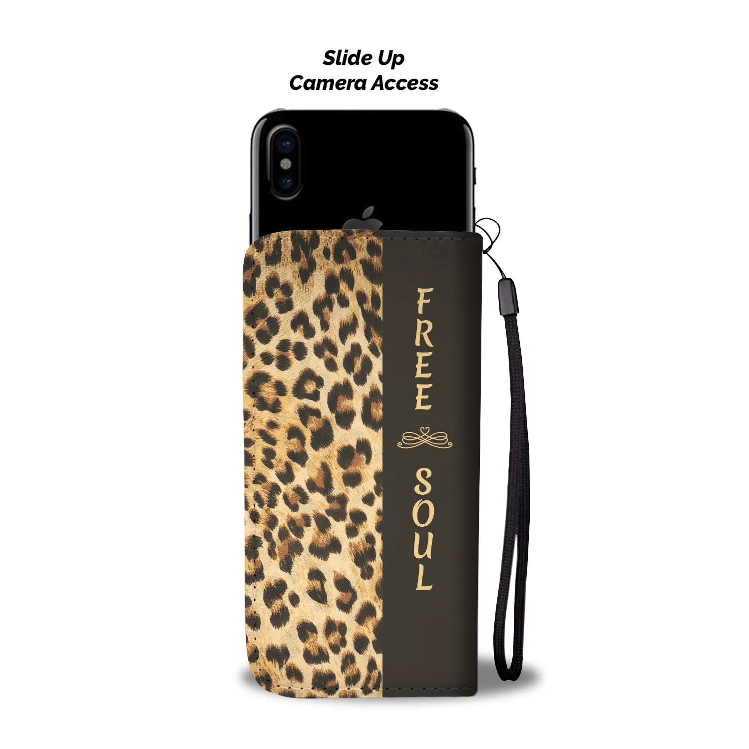 Wild Heart Leopard Wallet Case