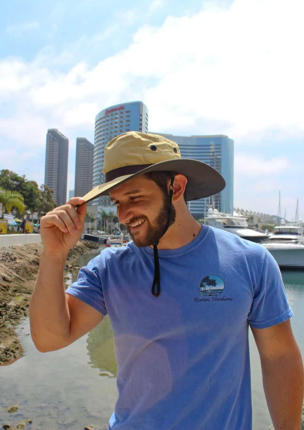 Wind Haven Mens Sun Hat