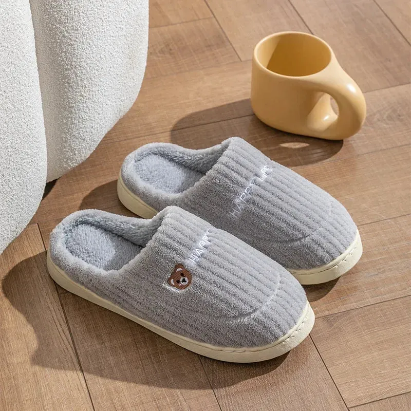 Women’s Happy Life Cotton Slippers