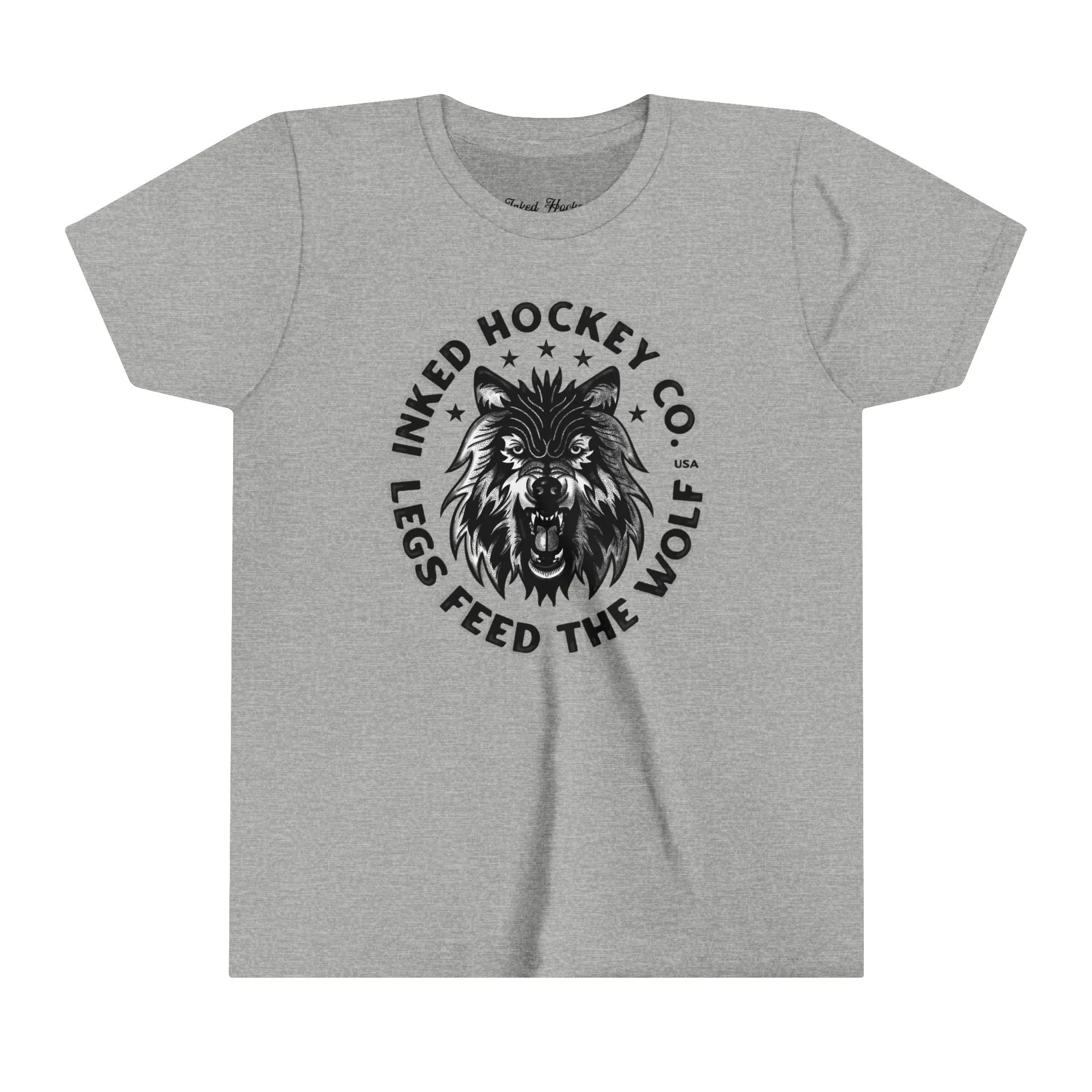 YOUTH LEGS FEED THE WOLF